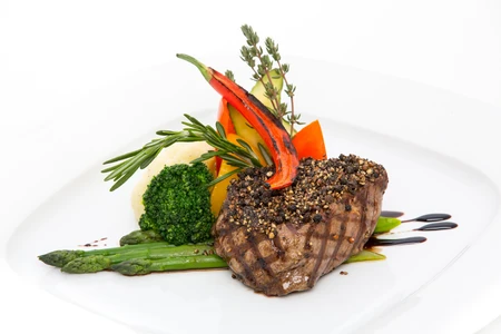 Gourmet Dish Presentation