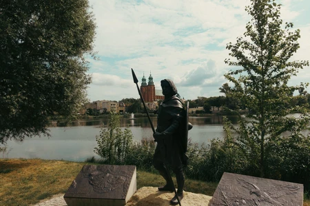 Statue by the Lake