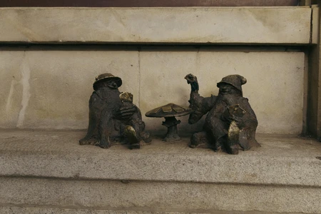 Bronze Gnome Statues