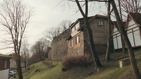 Historic Architecture on a Hillside