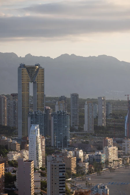 Skyline of Modern City