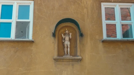 Old Wall Sculpture