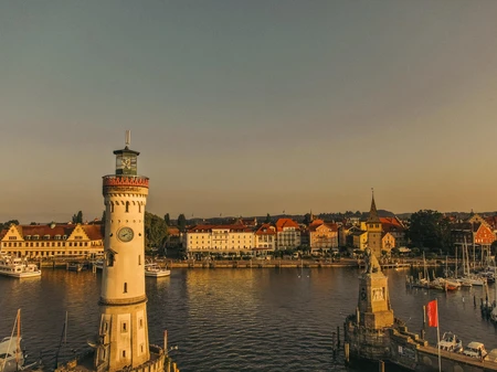 Harbor at Sunset