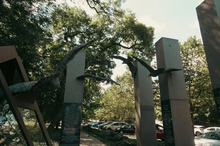 Sculptures in Urban Park