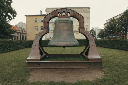 Historic Bell in Urban Park