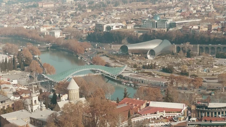Panoramic View of Tbilisi