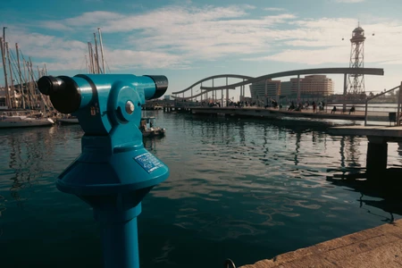 Seaside View with Telescope
