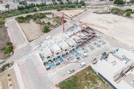 Construction Site Aerial View
