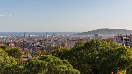 Cityscape with Ocean View