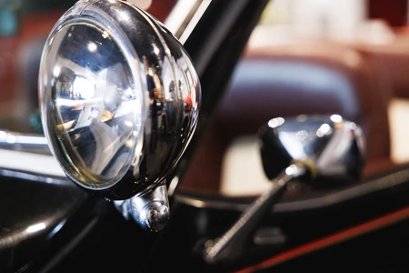 Vintage Car Headlamp