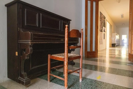Hallway Piano and Chair