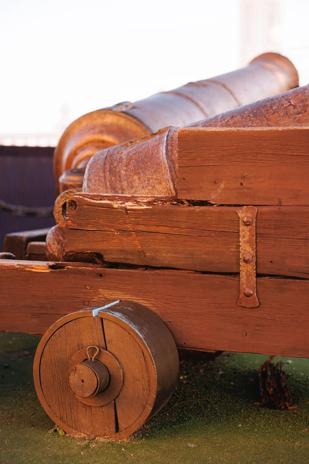 Historic Cannon on Display