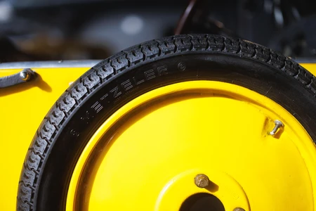 Close-up of a Vehicle Wheel