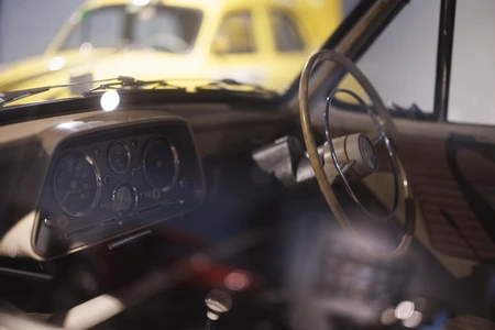 Vintage Car Interior