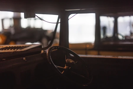 Vintage Car Interior