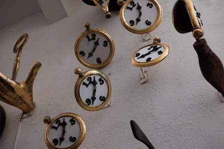 Surreal Hanging Clocks