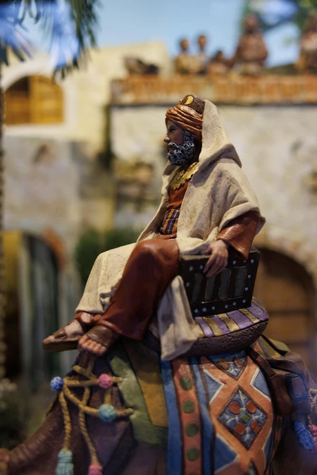 Cultural Figurine on Camel