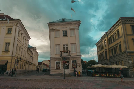 Charming Architectural View in Old Town