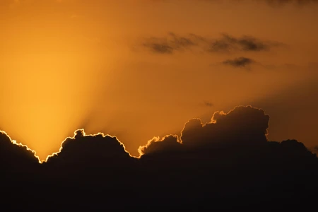 Dramatic Sunset Clouds