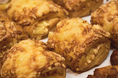 Cheese Pastries Close-Up