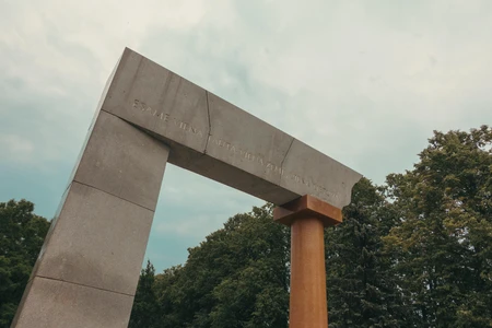 Modern Archway in Park