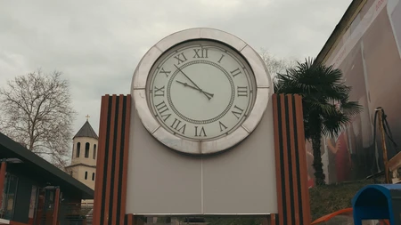 Outdoor Clock Tower