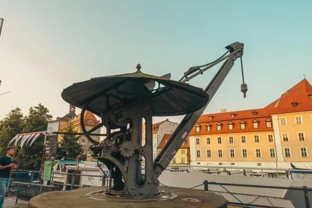 Historic Waterfront Crane