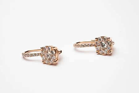 Elegant Diamond Earrings