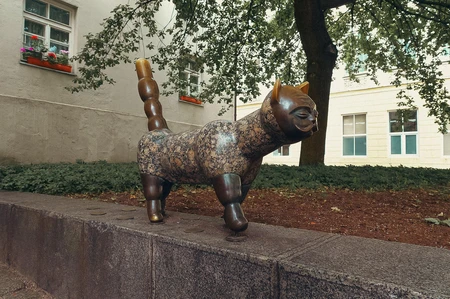 Sculpture in Urban Park