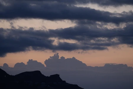 Dramatic Cloudy Sunset