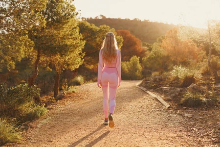 Sunlit Stroll