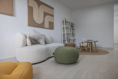 Modern Minimalist Living Space