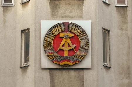Historic Emblem on Building