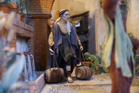 Medieval Diorama Scene