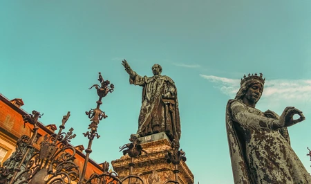 Historical Monuments Under Blue Sky