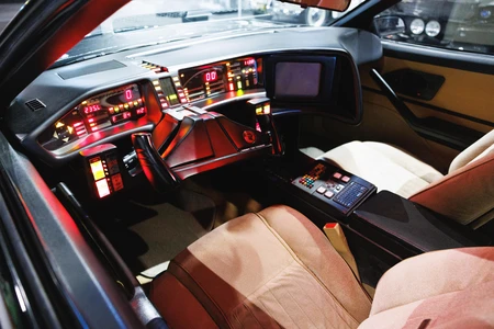Futuristic Car Interior