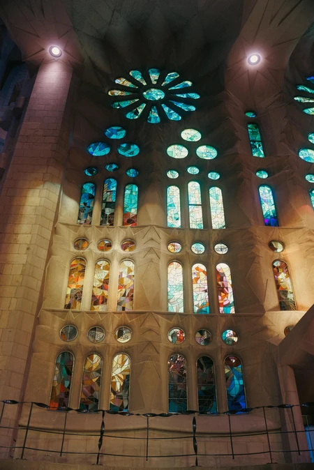 Stained Glass in Cathedral