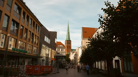 Historic Urban Street Scene