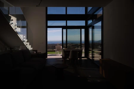 Scenic View from Modern Interior