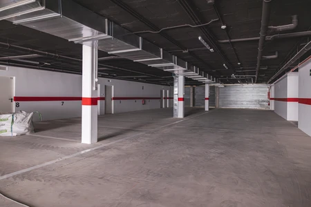 Empty Parking Garage