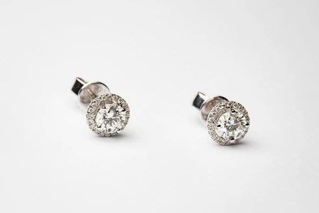 Elegant Diamond Earrings