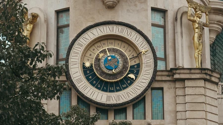 Architectural Clock Face