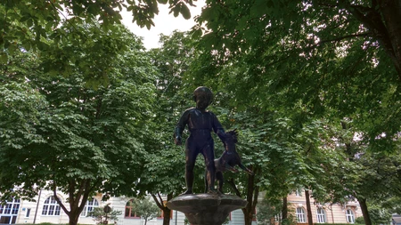 Statue in a Park