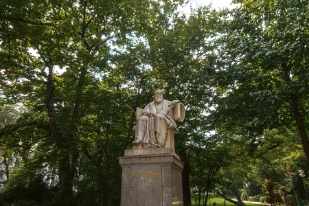Statue in a Park