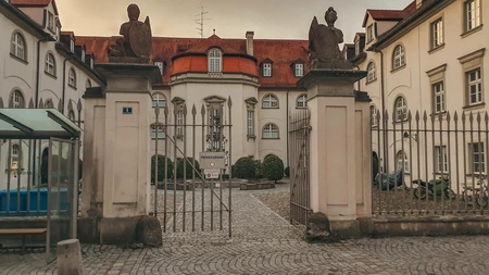 Historical Building Entrance