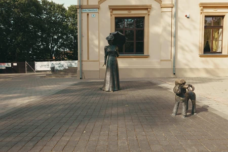 Statue in Charming Square