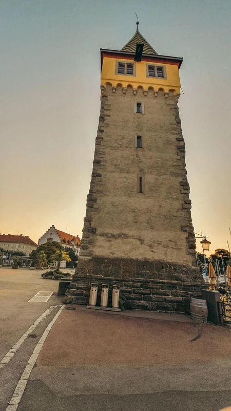 Historic Tower in Sunset
