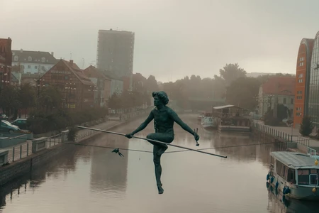 Misty River Sculpture