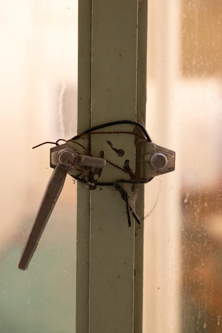 Rustic Window Lock
