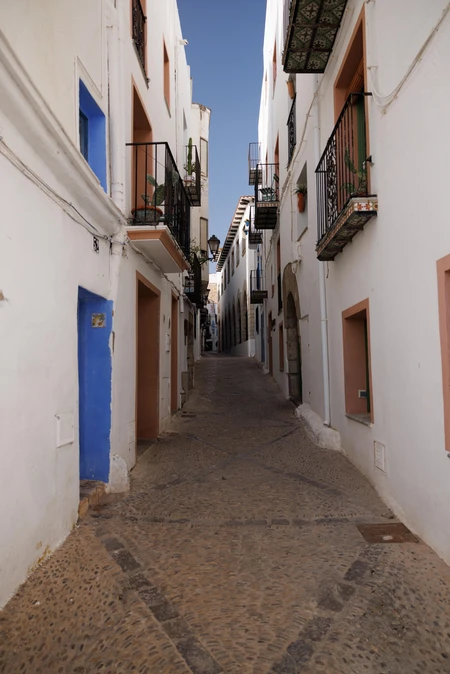 Charming Alleyway in a Historic Town